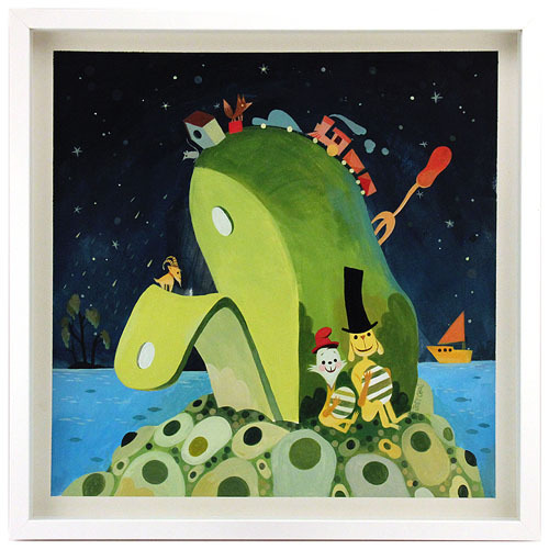 Joey Chou Artwork Green Eggs and Ham Nucleus Art Gallery and Store
