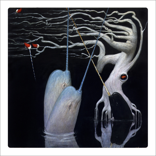 bill carman print another albino tree nucleus art gallery