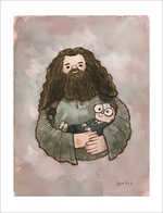 Big Fellow Holding Little Fellow, scott c