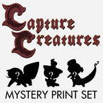 Capture Creatures Mystery Print Set, Becky 