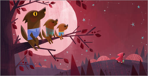 Joey Chou Print Monster Amp Son Wolves Print Nucleus